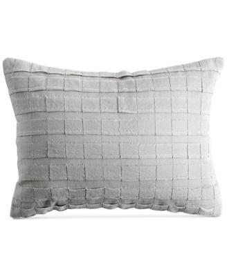 DKNY PURE Pieced Stripe Decorative Pillow, 12" x 16"