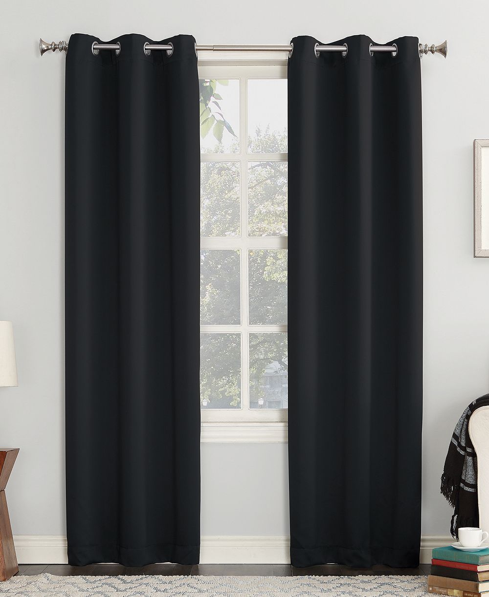 Штора Sun Zero Preston Energy Saving Blackout Grommet Curtain Panel