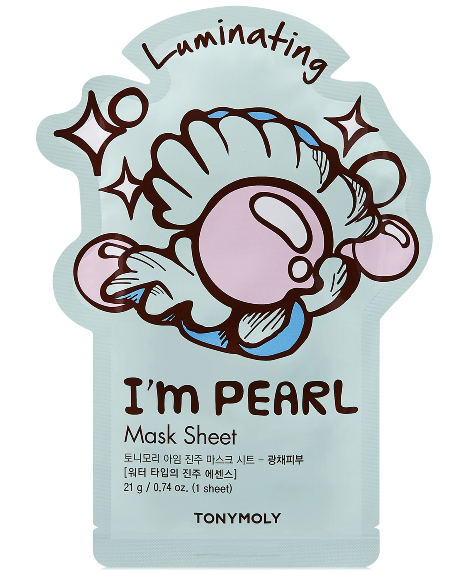 TONYMOLY I'm Pearl тканевая маска для лица, Luminating