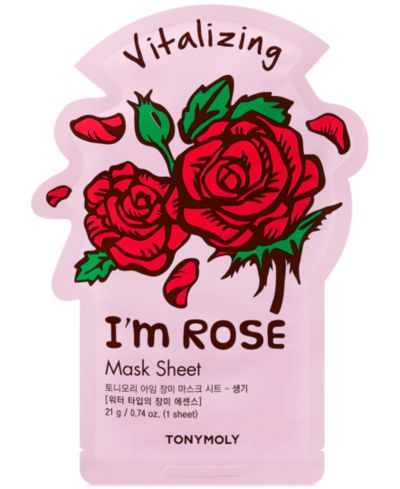 Тканевая маска для лица TONYMOLY I'm Rose Sheet Mask - (Vitalizing)