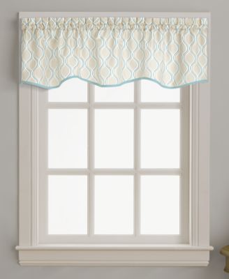 CHF Morocco 58" x 14" Scallop Window Valance