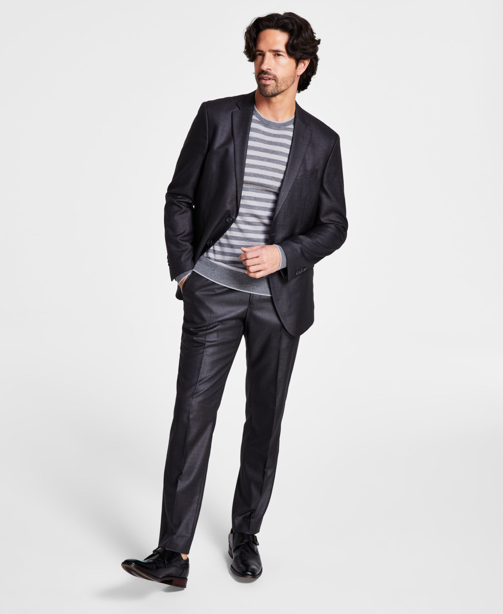 Kenneth Cole Reaction Men's Ready Flex Slim-Fit 2-Piece Suit