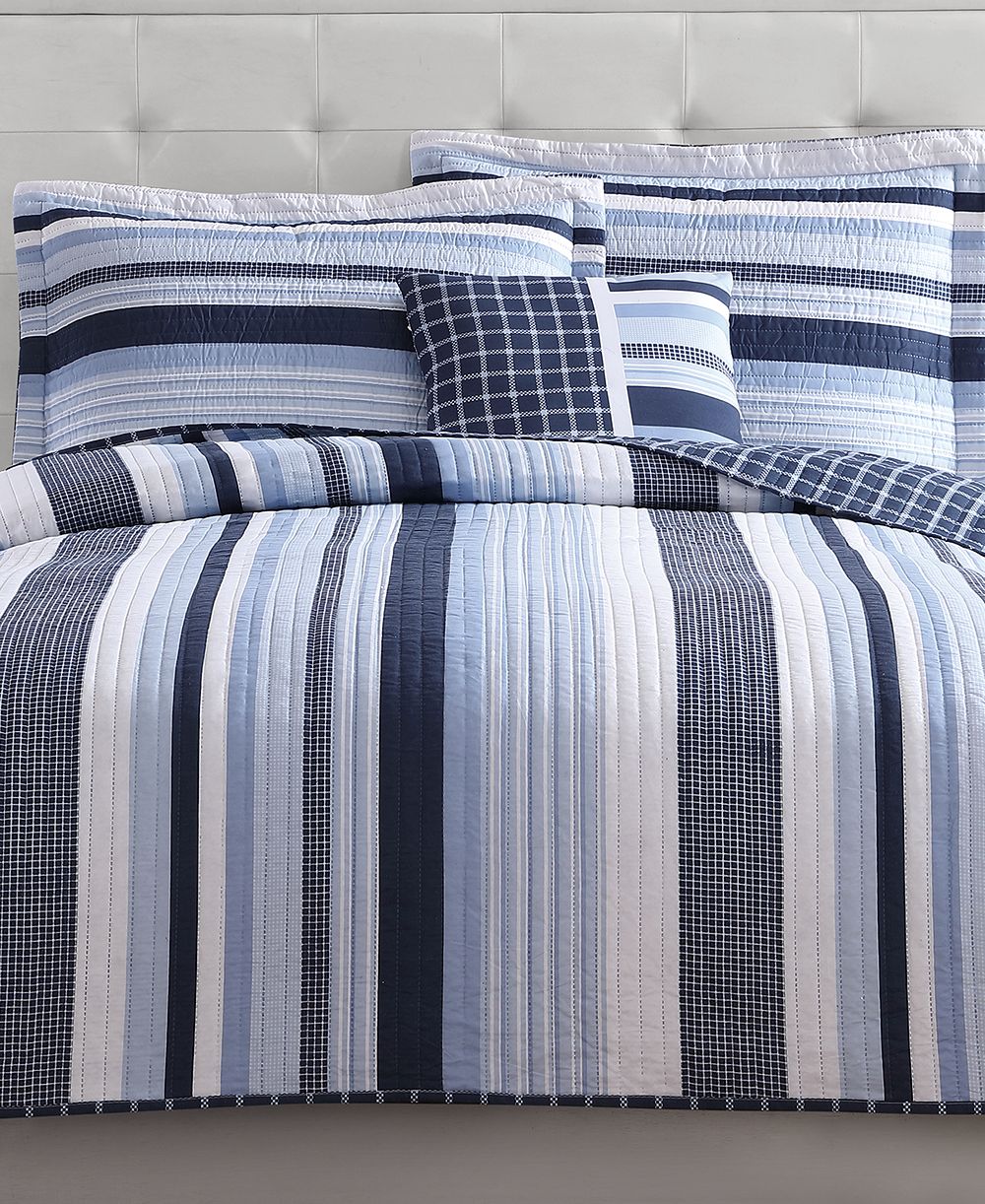 Детский комплект из 4-х стеганых одеял My World Mason Stripe, Full