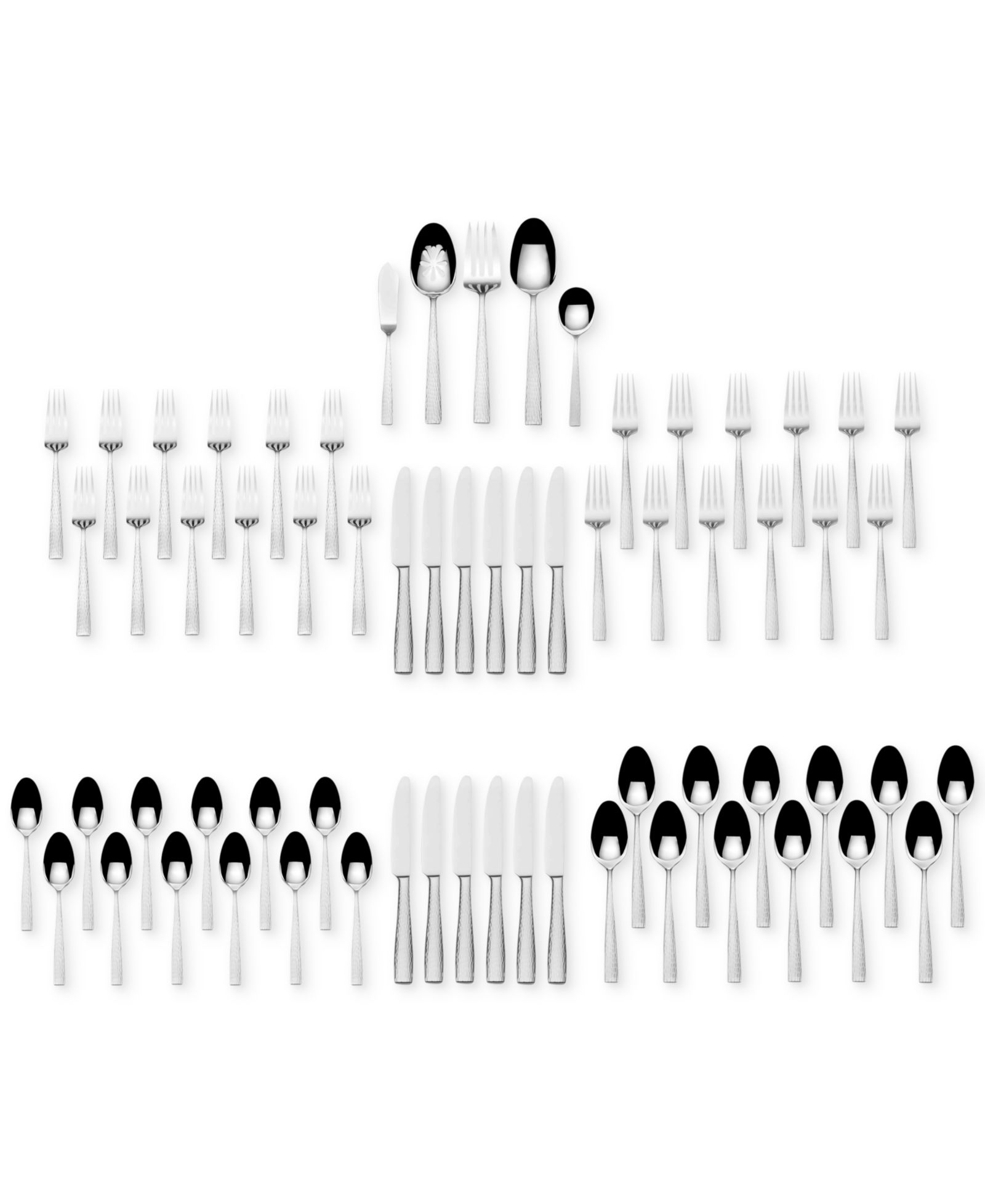 Mikasa Oliver 65 Pc. Flatware Set, Service for 12