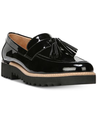 Franco Sarto Women's Carolynn Lug Sole Tassel Loafers