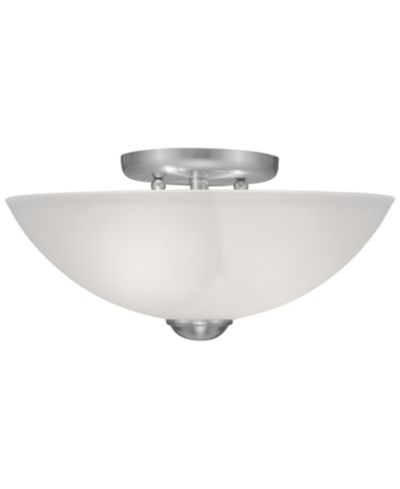 Livex Somerset 13" Semi Flush Light