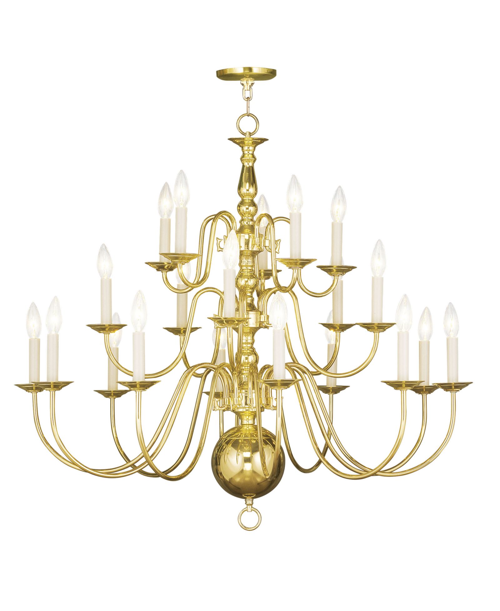 Livex люстра Williamsburg Chandelier Light
