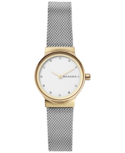 Женские наручные часы Skagen Freja с браслетом из стальной сетки, 26mm