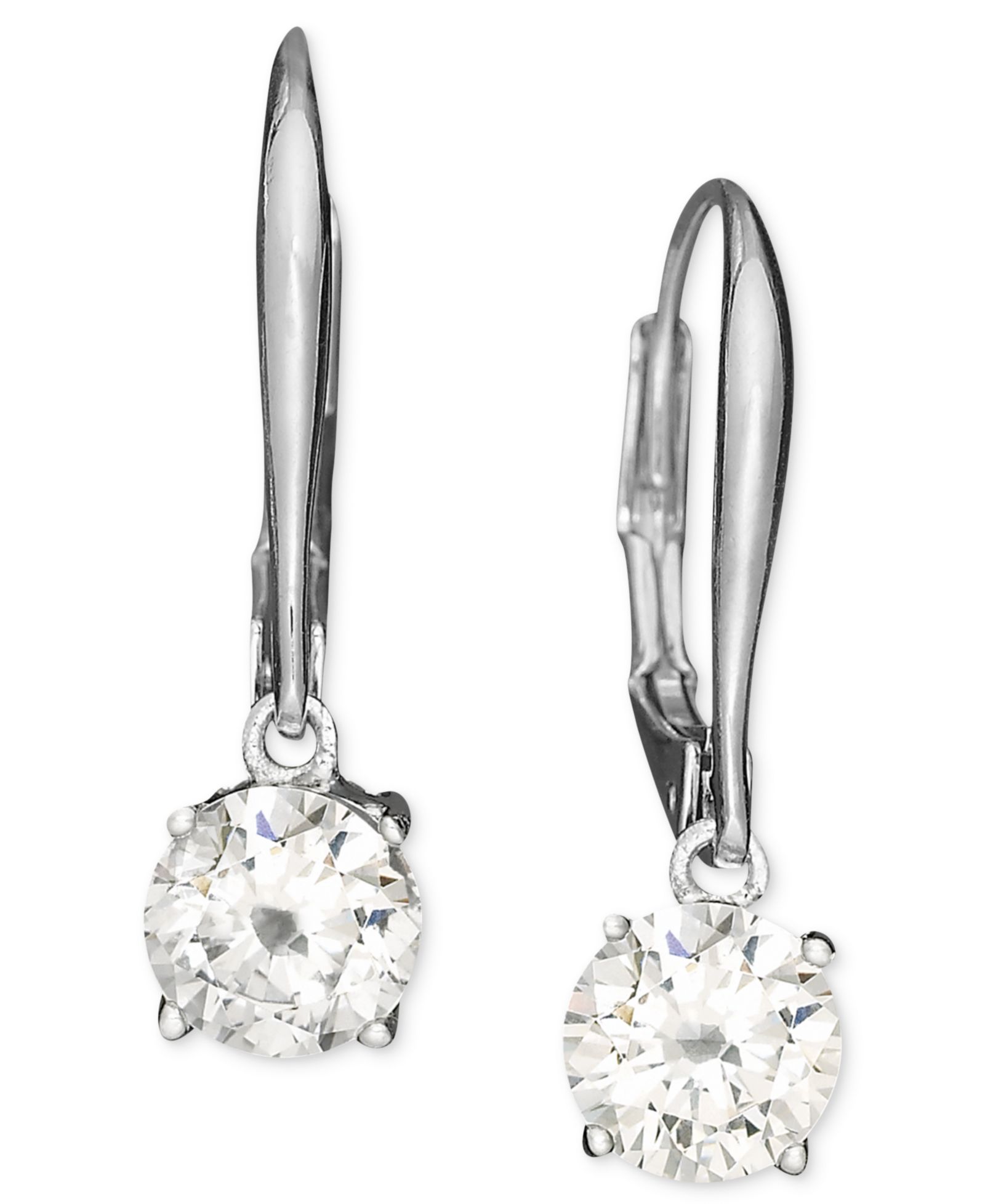 Серьги Eliot Danori Cubic Zirconia Leverback, 1 ct. t.w.