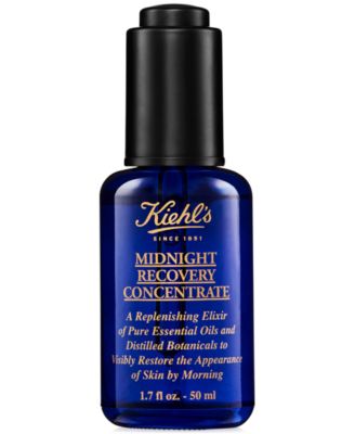 Kiehl's Since 1851 Midnight Recovery Concentrate Moisturizing Face Oil, 1.7-oz.