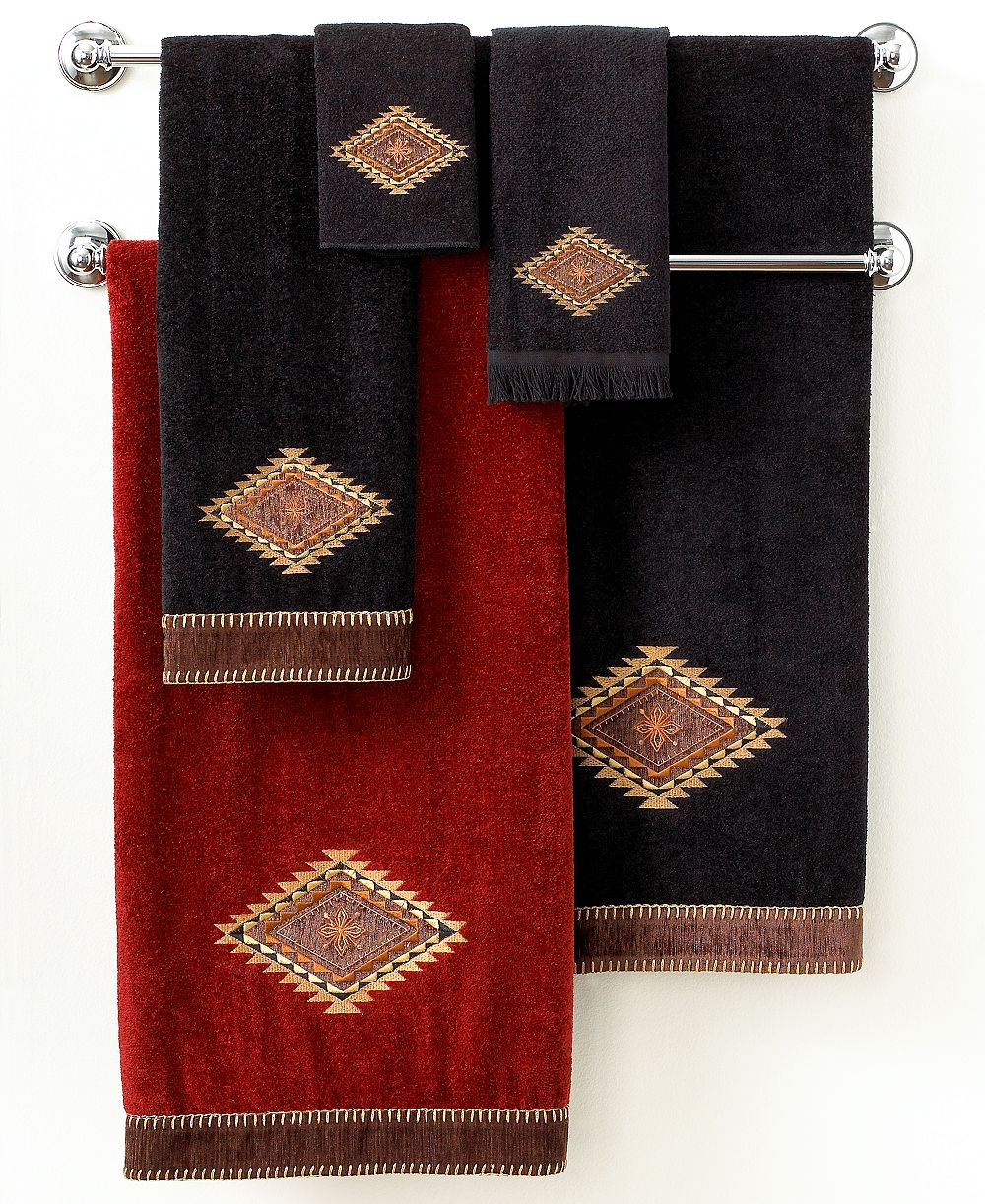 Avanti Mojave Aztec Medallion махровое полотенце из египетского хлопка, 27" x 50"