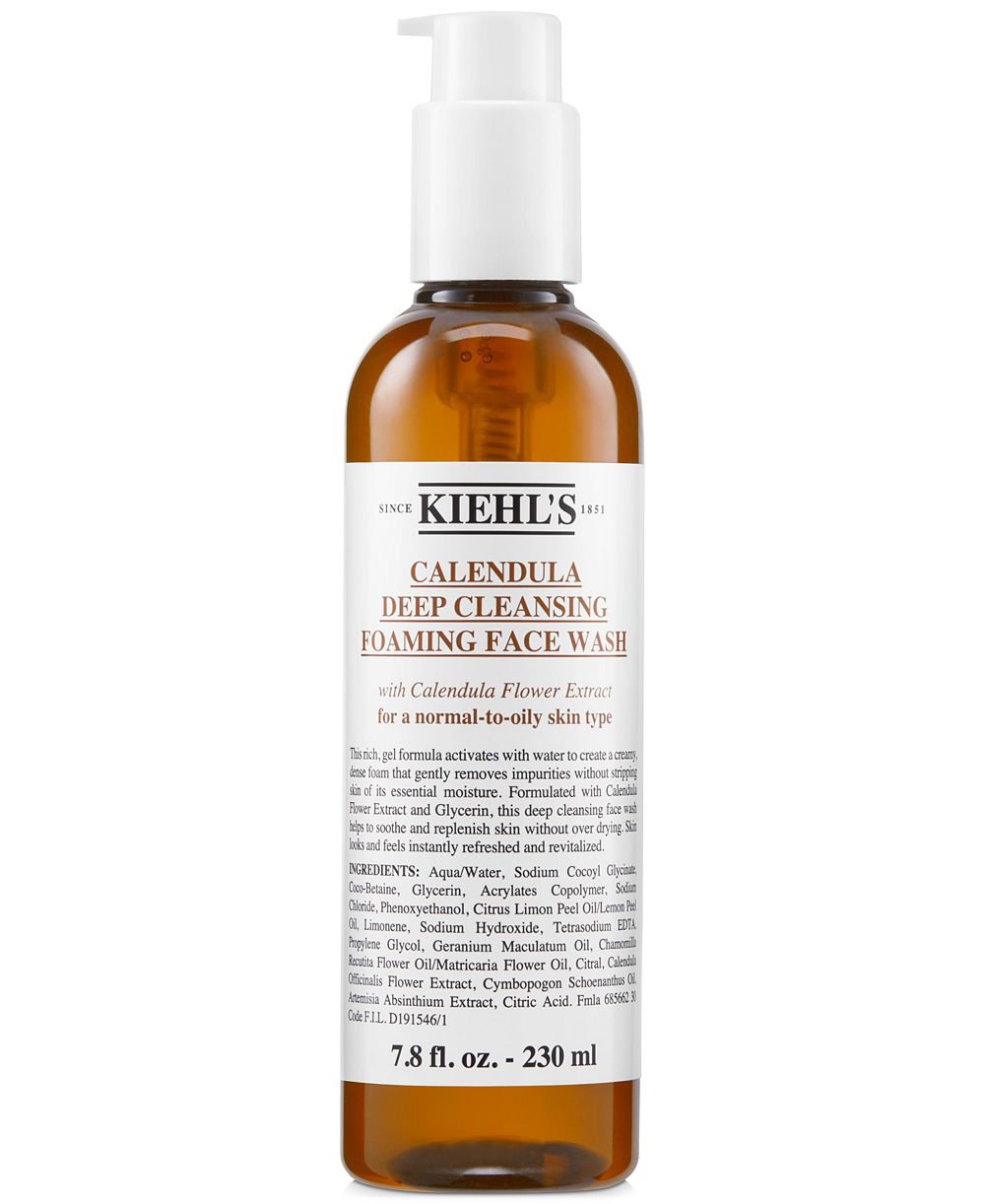Kiehl's Since 1851 Calendula Deep Cleansing Foaming Face Wash, 7.8 fl. oz.
