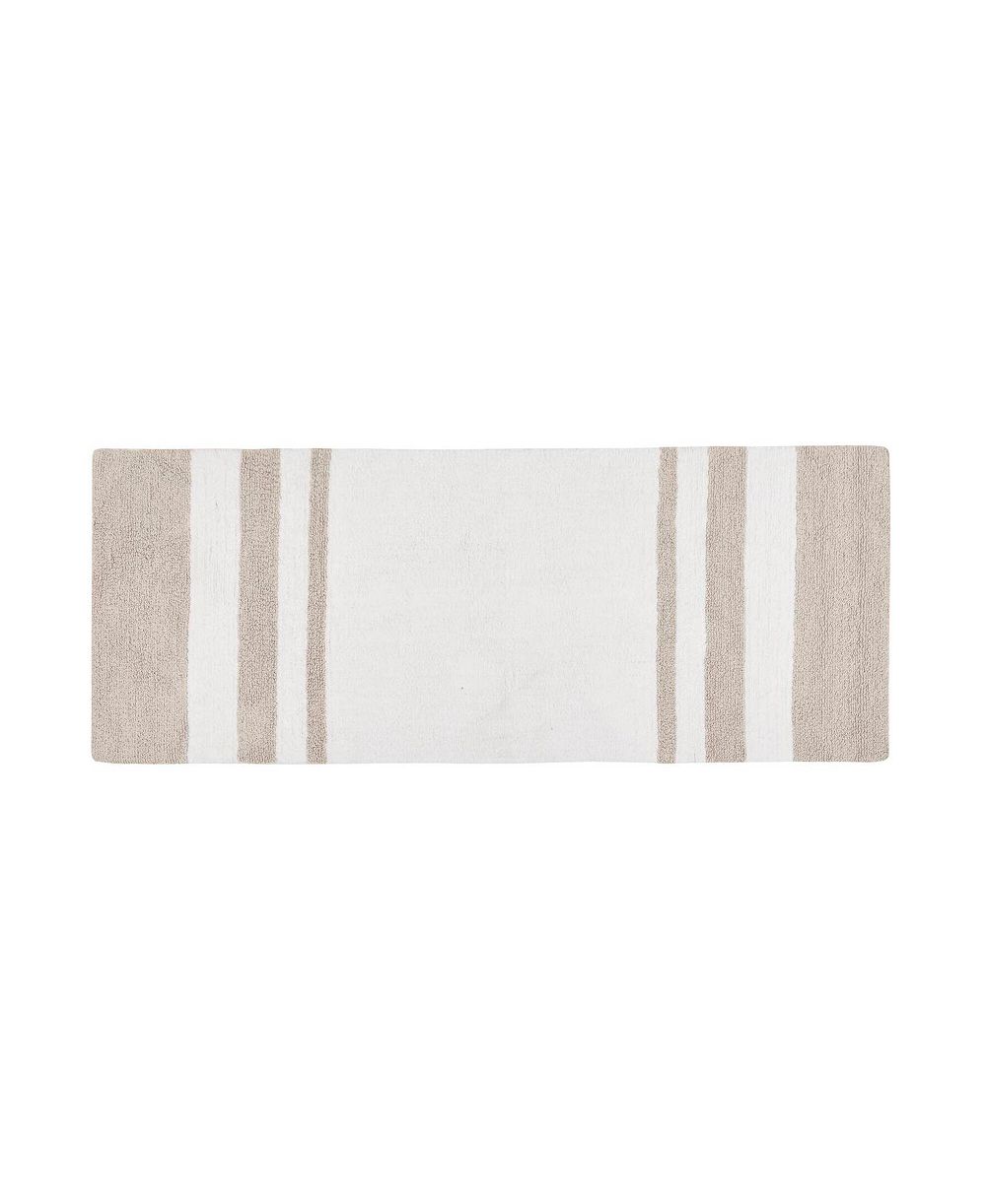 Madison Park Spa двусторонний хлопковый коврик для ванной, 24" x 72"