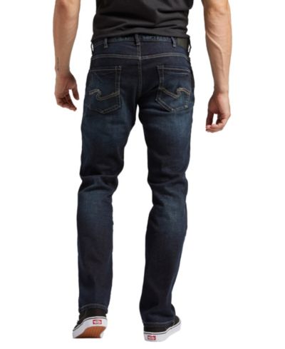 Silver Jeans Co. Мужские джинсы Allan Classic Fit Slim Stretch