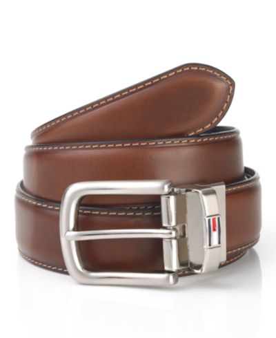 Мужской кожаный ремень Tommy Hilfiger Reversible