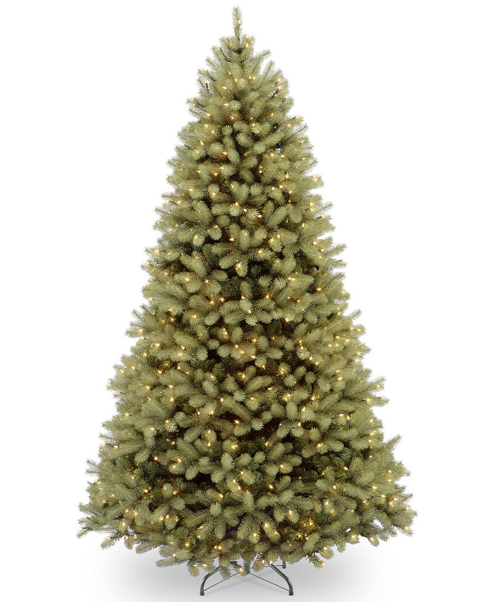National Tree Company 9' Feel Real® Downswept Douglas Fir Tree With 900 Dual Color® LED Lights & PowerConnect™