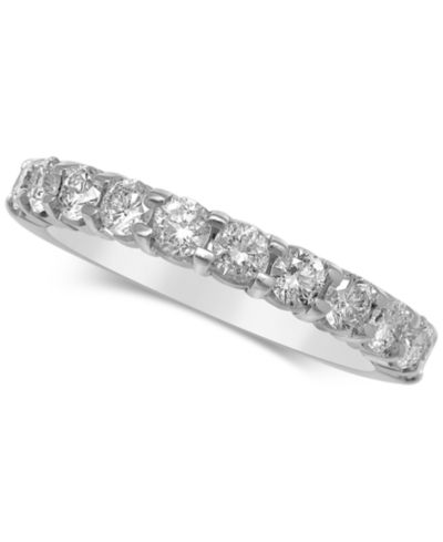 Кольцо с бриллиантом (1 ct. t.w.) в 14k белом, желтом или розовом золоте