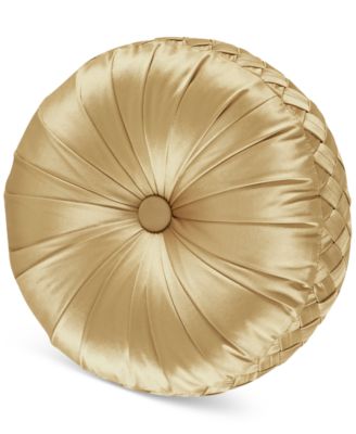 Декоративная подушка J Queen New York Satinique Tufted, 15" Round