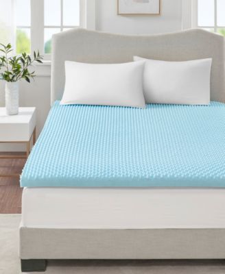 Madison Park 3" Gel-Infused Memory Foam Mattress Topper, Full