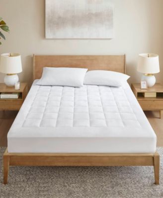 Madison Park Cloud Soft Plush Waterproof Mattress Pad, Queen