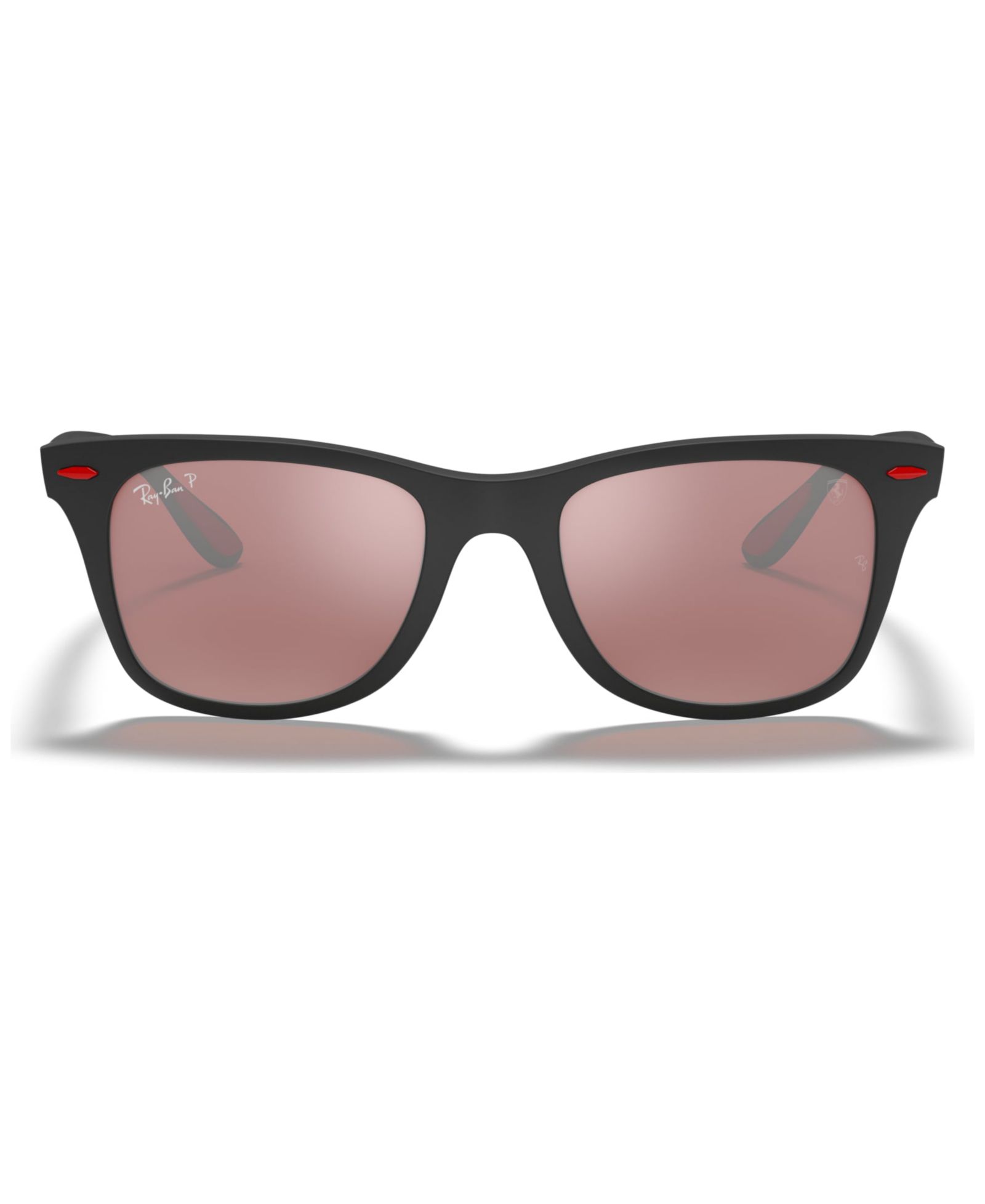 Ray-Ban Мужские поляризационные солнцезащитные очки RB4195M Scuderia Ferrari Collection 52