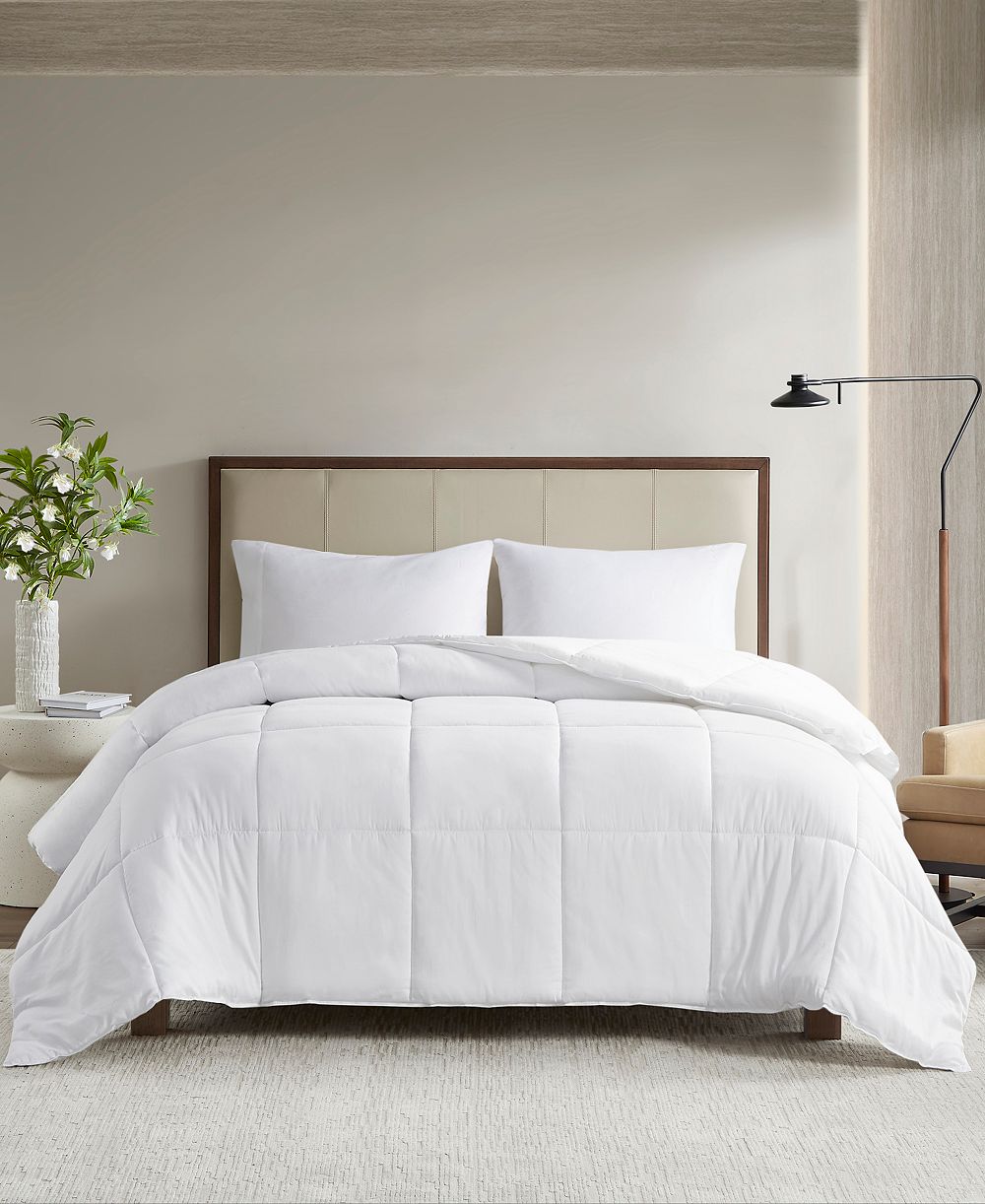 Стеганое одеяло Madison Park Winfield Cotton Percale Luxury Down Alternative King/California King