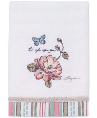Декоративное полотенце Avanti Butterfly Garden Ceramic Hand Towel 16" x 30"