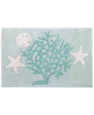Avanti Коврик для ванной Beachcomber Seashells Cotton, 20" x 30"