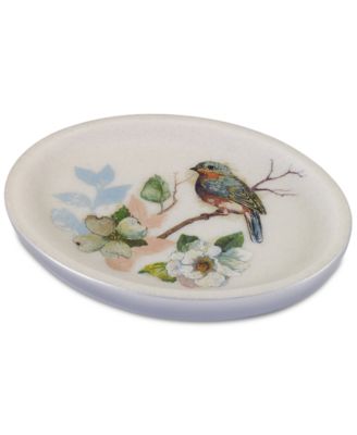 Мыльница Avanti Love Nest с мотивом птицы из смолы