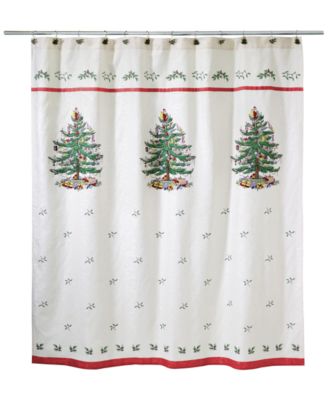 Штора для душа Spode Christmas Tree, 72" x 72"
