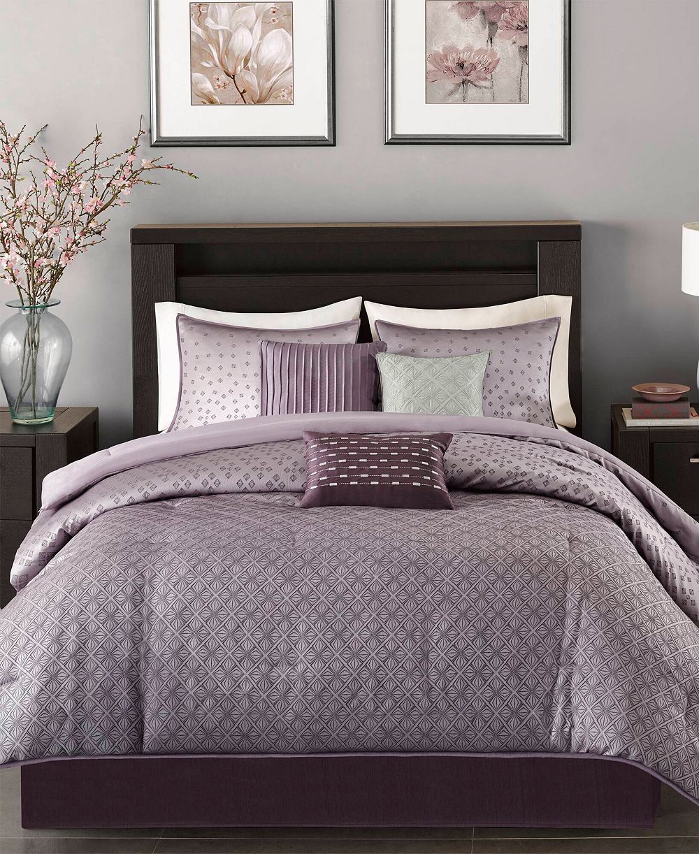 Madison Park Biloxi Jacquard Geometric 7-Pc. Comforter Set, King