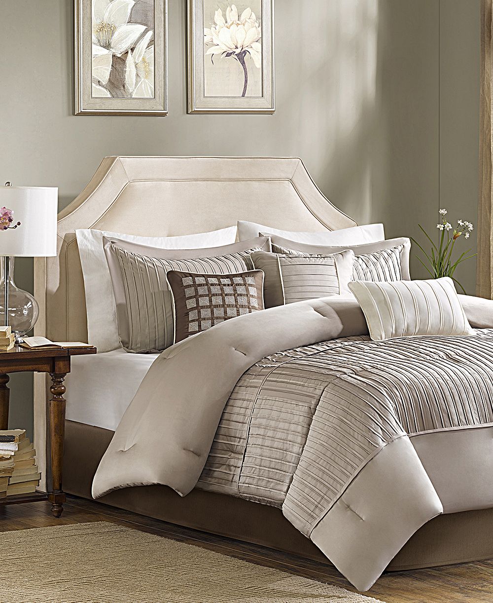 Madison Park Trinity Charmeuse комплект из 7 предметов, King