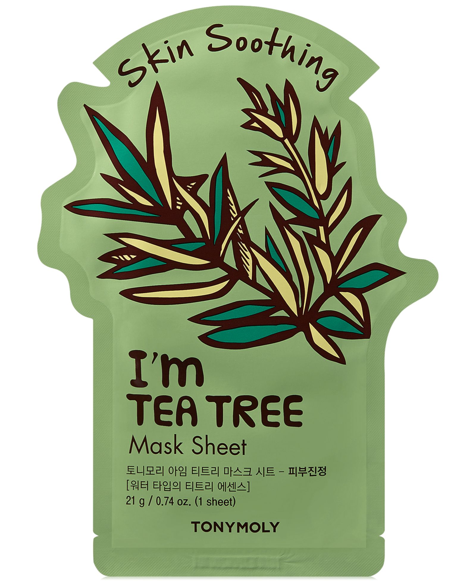 Тканевая маска для лица TONYMOLY I'm Tea Tree - успокаивающая