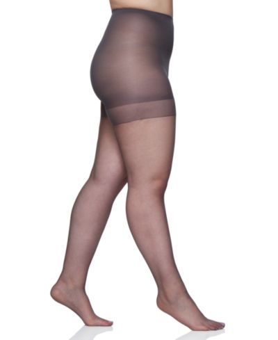 Berkshire Women's  Plus Size Ultra Sheer Control Top Pantyhose, 4411