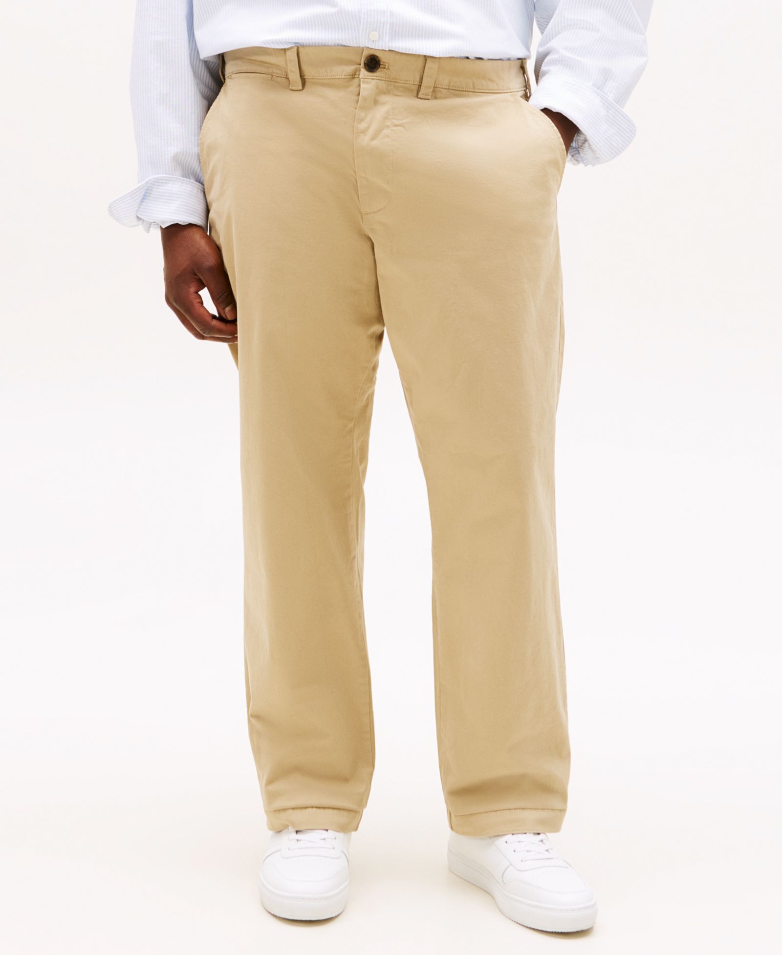 Tommy Hilfiger Men's Big & Tall TH Flex Stretch Custom-Fit Chino Pants