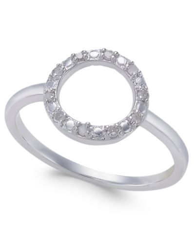 Кольцо с бриллиантами (1/10 ct. t.w.)