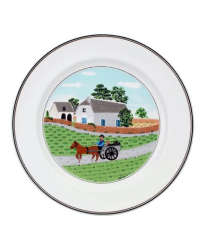 Villeroy & Boch Design Naif Dinner Plate, Going to Market