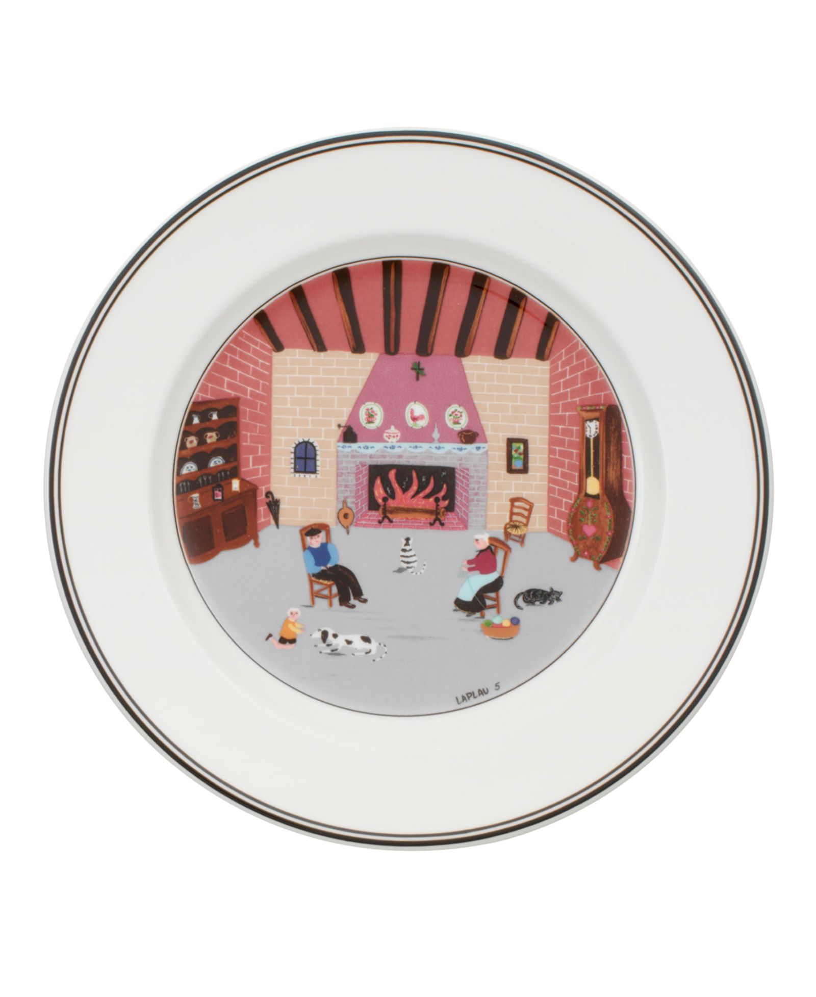 Villeroy & Boch тарелка для салата Design Naif, By the Fireside