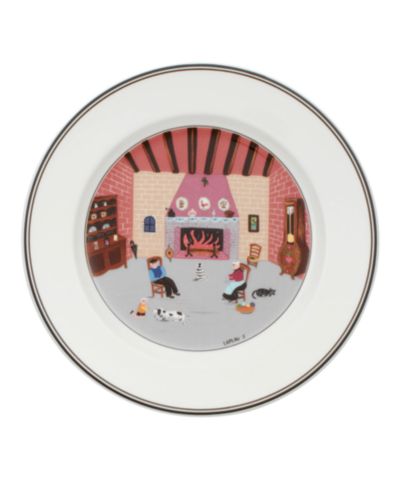 Villeroy & Boch Design Naif Salad Plate, By the Fireside