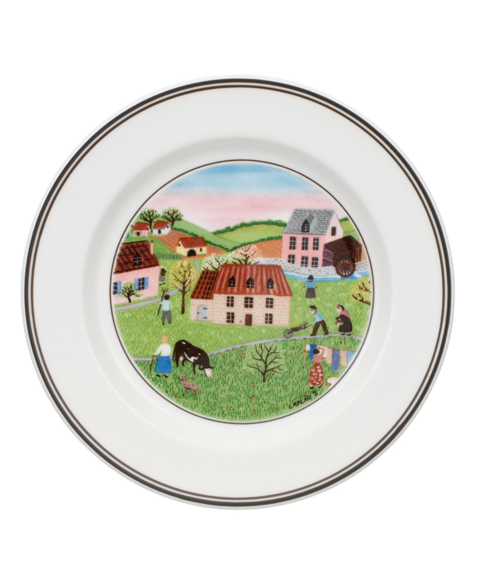 Villeroy & Boch Design Naif Bread & Butter Plate, Spring Morning