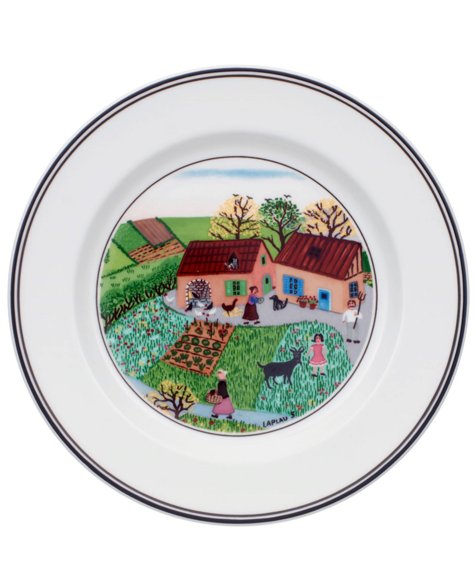 Тарелка Villeroy & Boch Design Naif Bread & Butter, Family Farm