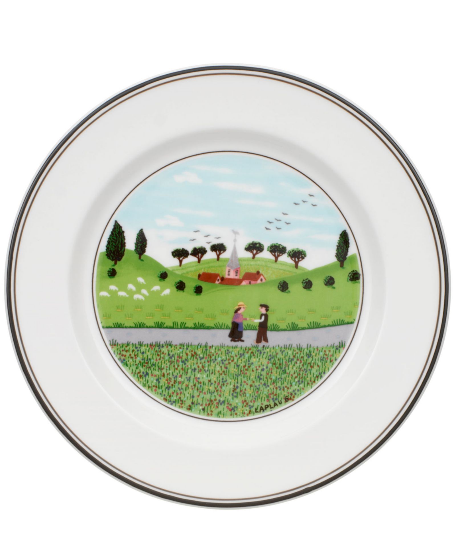 Тарелка Villeroy & Boch Design Naif Bread & Butter, Boy & Girl