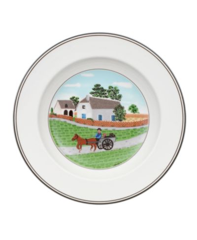 Villeroy & Boch Design Naif Rim Soup Bowl, Going to Market