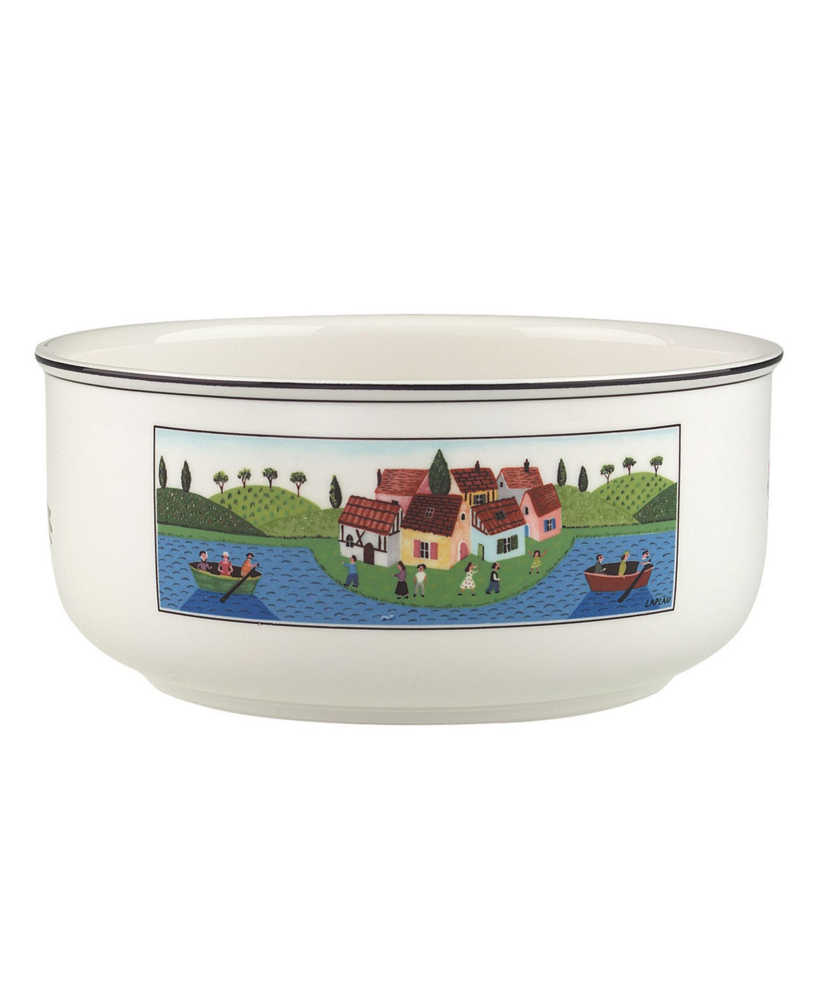 Villeroy & Boch  Design Naif Round Vegetable Bowl, Boaters