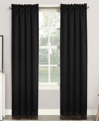 Штора Sun Zero Preston Energy Saving Blackout Rod Pocket, 40" x 63