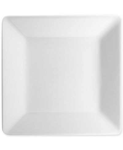 Q Squared Diamond Square 7.25" Melamine Salad Plates, Set Of 4