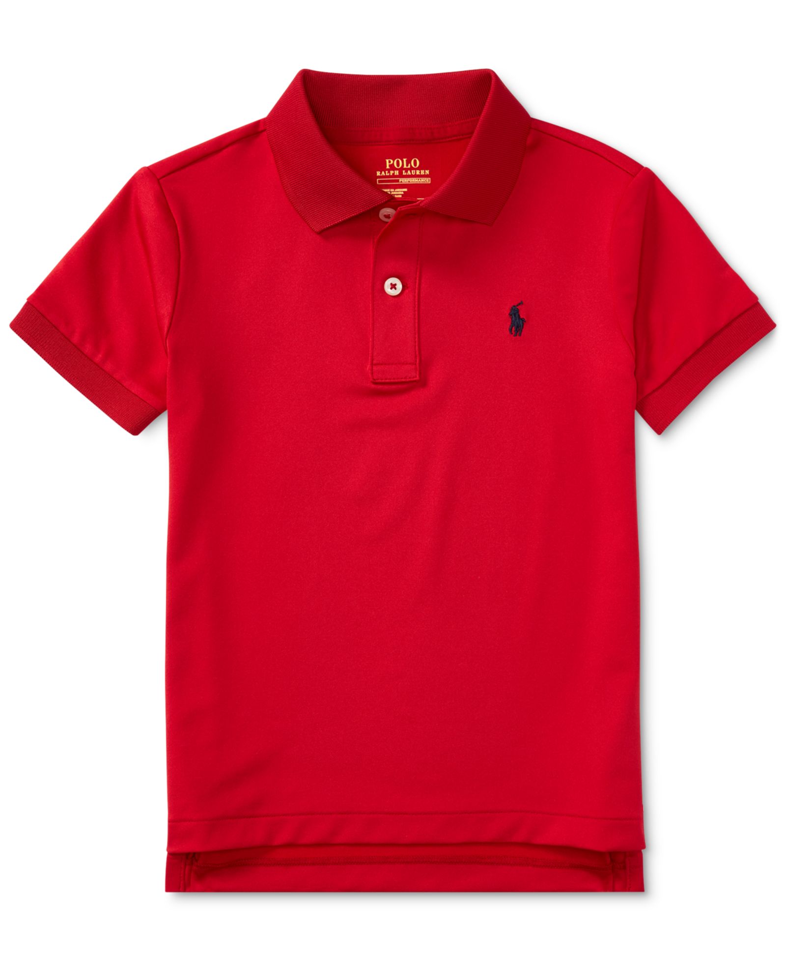 Детская рубашка-поло Polo Ralph Lauren Performance Jersey