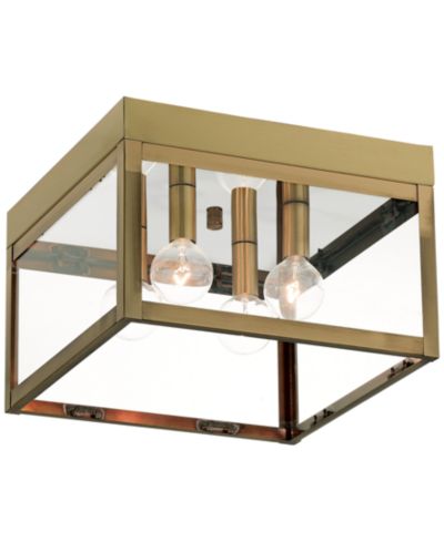 Livex Nyack 4-Light Flush Mount