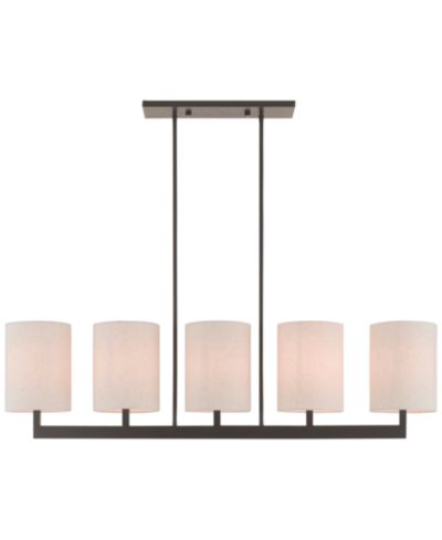 Livex Hayworth 5-Light Linear Chandelier