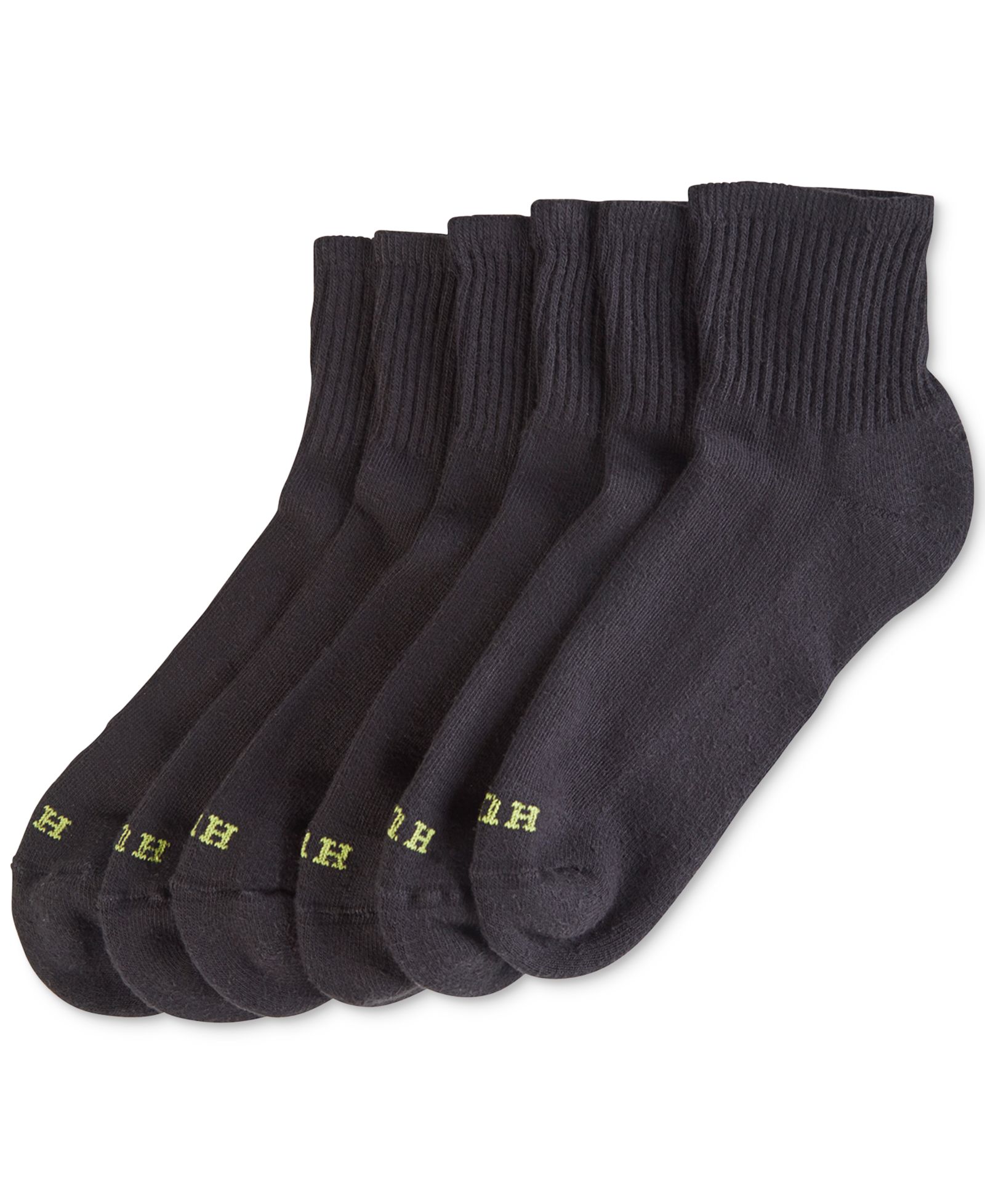 Hue Women's Mini Crew 6-Pack Socks U10227